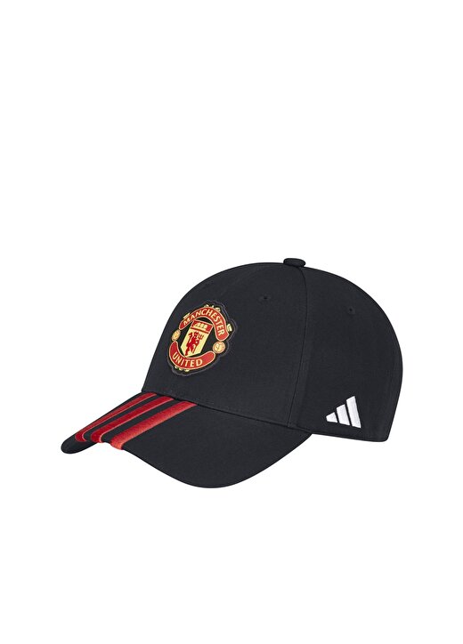 Adidas Siyah - Kırmızı Unisex Şapka IB4568 MUFC BB CAP 1