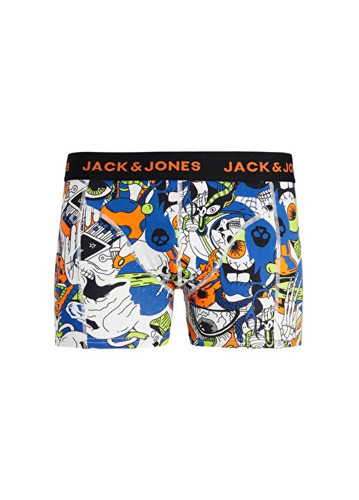 Jack & Jones Mavi Erkek Boxer 12240247_JACSPACE SKULL TRUNK SN 1