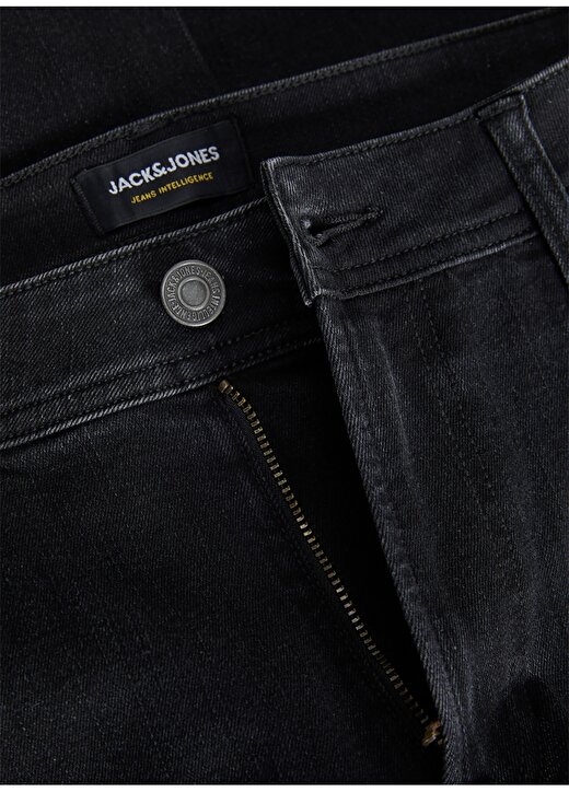 Jack & Jones 12246950_JJILIAM JJORIGINAL SQ 356 Siyah Erkek Düşük Bel Skinny Fit Denim Pantolon 3