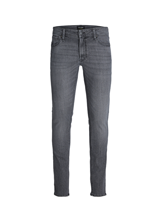 Jack & Jones JJILIAM JJORIGINAL SQ 270 Düşük Bel Skinny Fit Siyah Erkek Denim Pantolon 12244277 1