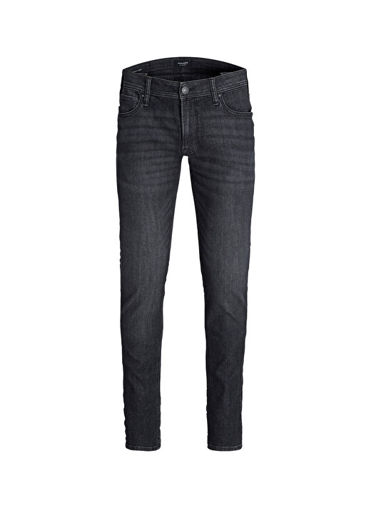 Jack & Jones Düşük Bel Skinny Fit Siyah Erkek Denim Pantolon 12244278_JJILIAM JJORIGINAL SQ 349 1