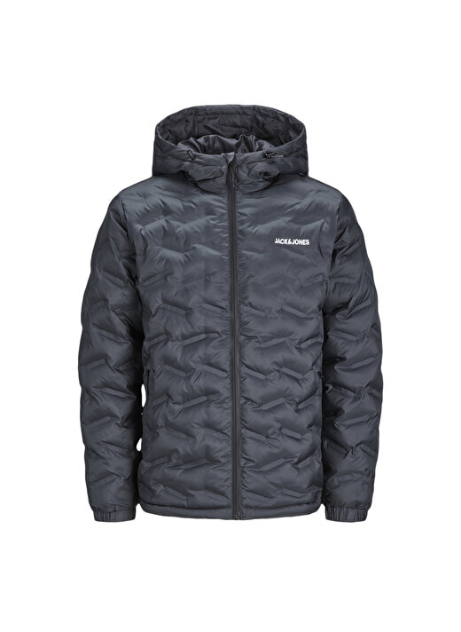 Jack & Jones Gri Erkek Mont 12250429_JCOWIN QUILTED JACKET SMU 1