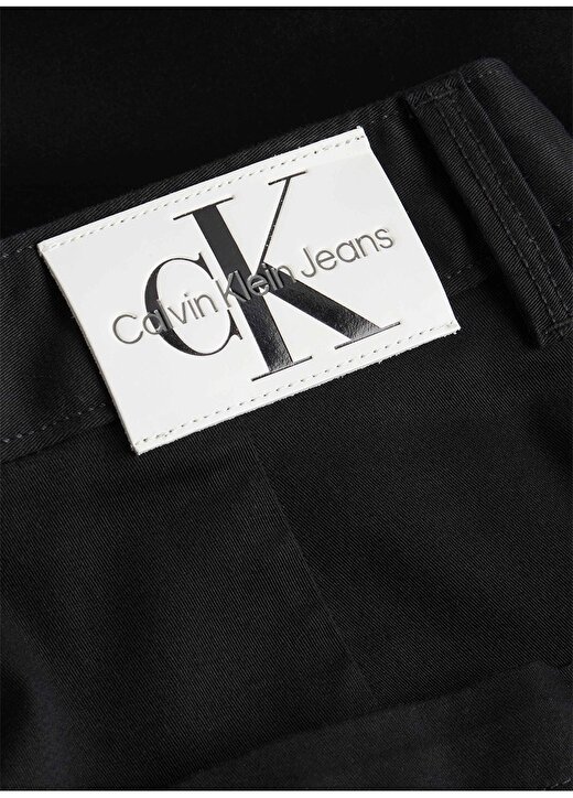Calvin Klein Jeans Yüksek Bel Normal Siyah Kadın Pantolon J20J221297 2