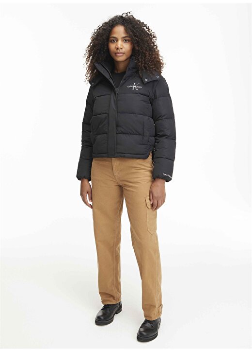 Calvin Klein Jeans Siyah Kadın Mont J20J221377 1