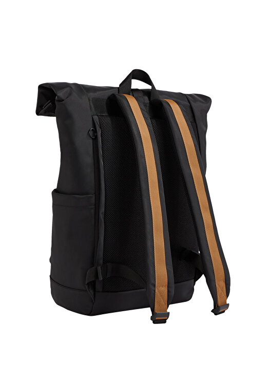 Tommy Hilfiger Siyah Erkek 40x50x9 cm Sırt Çantası TH MONOTYPE ROLLTOP BACKPACK 2