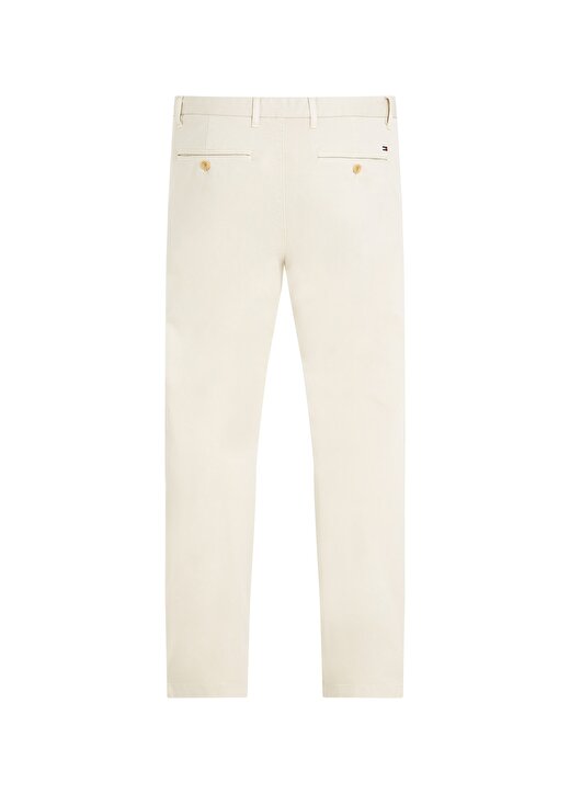 Tommy Hilfiger Normal Bel Normal Paça Slim Fit Beyaz Erkek Pantolon MW0MW32132AEV 3