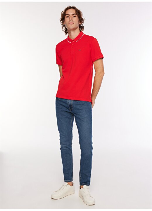 Levis Düz Kırmızı Erkek Polo T-Shirt A1383-0093_BNG BASIC2 POLO RED POLO 2