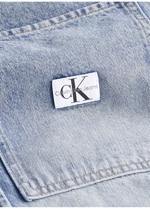 Calvin Klein Jeans Normal Erkek Denim Gömlek J30J3233281AA 4