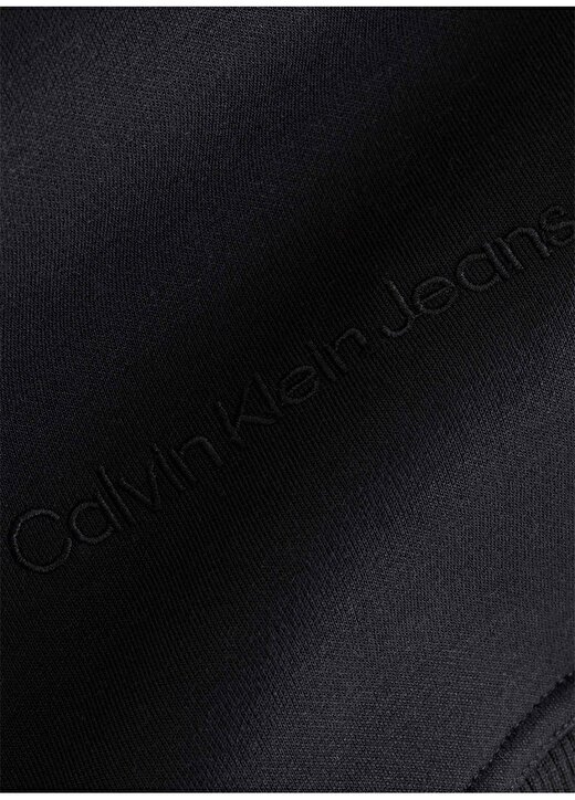 Calvin Klein Jeans Bisiklet Yaka Siyah Erkek Sweatshırt J30J323454BEH 4