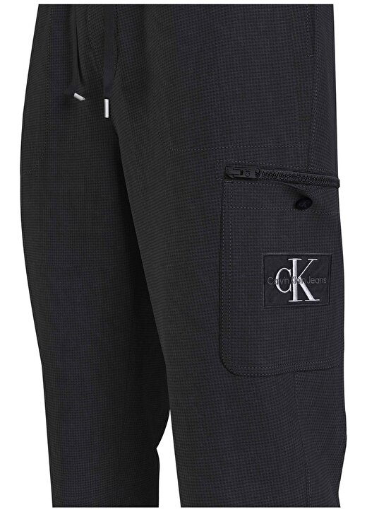 Calvin Klein Jeans Normal Siyah Erkek Eşofman Altı J30J323510BEH 4