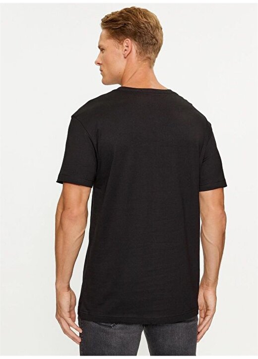 Calvin Klein Jeans Bisiklet Yaka Baskılı Siyah Erkek T-Shirt J30J324018BEH 3