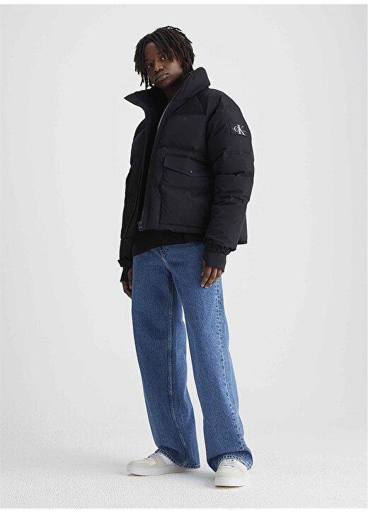 Calvin Klein Jeans Siyah Erkek Mont J30J324064BEH 4