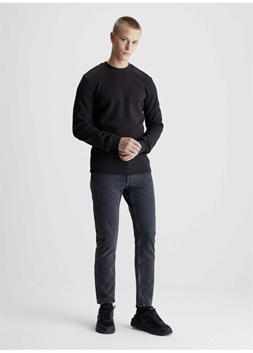 Calvin Klein Jeans Normal Siyah Erkek Denim Pantolon J30J3242971BY 1
