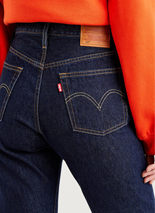 Levis Koyu Mavi Kadın Denim Pantolon A7742-0000 3