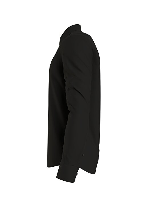 Calvin Klein Slim Fit Düğmeli Yaka Siyah Erkek Gömlek K10K110856BEH 2
