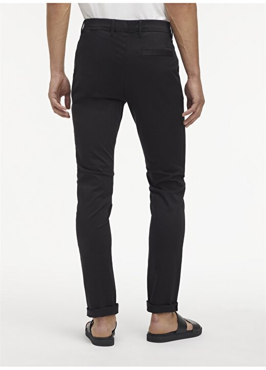 Calvin Klein Normal Bel Normal Paça Slim Fit Siyah Erkek Pantolon K10K110963BEH 2