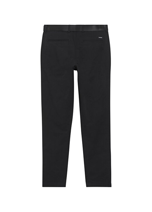 Calvin Klein Normal Bel Normal Paça Slim Fit Siyah Erkek Pantolon K10K110979BEH 4