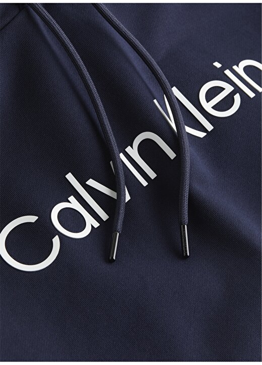 Calvin Klein Kapüşon Yaka Mavi Erkek Sweatshırt K10K111345CHW 3