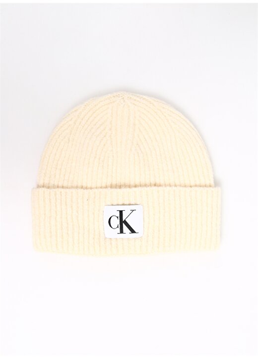 Calvin Klein Beyaz Kadın Şapka K60K610911YAF 1