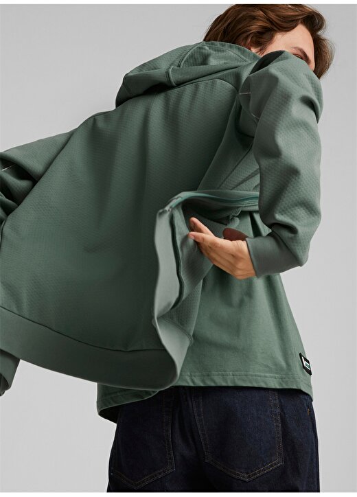 Puma Yeşil Erkek Dik Yaka Zip Ceket 53490604-MAPF1 Hooded Sweat Jacket 2