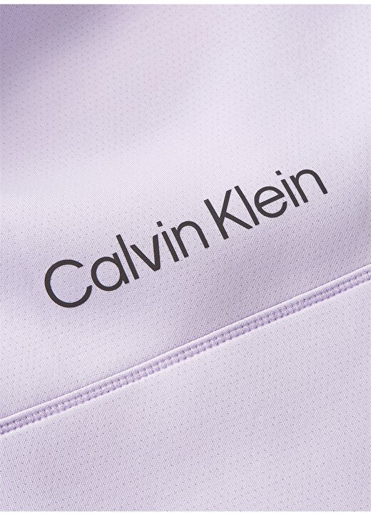 Calvin Klein Mor Kadın Eşofman Altı 00GWF3P636SPI PW - Knit Pant 4