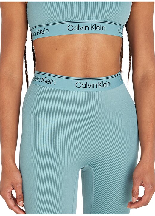 Calvin Klein Mavi Kadın Sporcu Sütyeni 00GWS3K122CAX HYBRID 4
