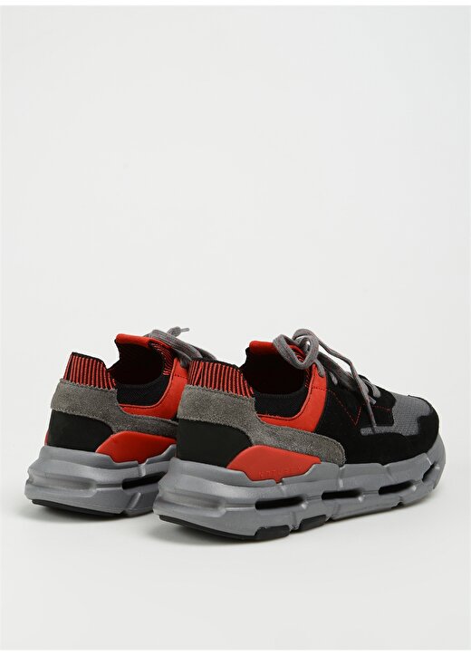 Clarks Kırmızı - Siyah Erkek Sneaker NXE Lo 3