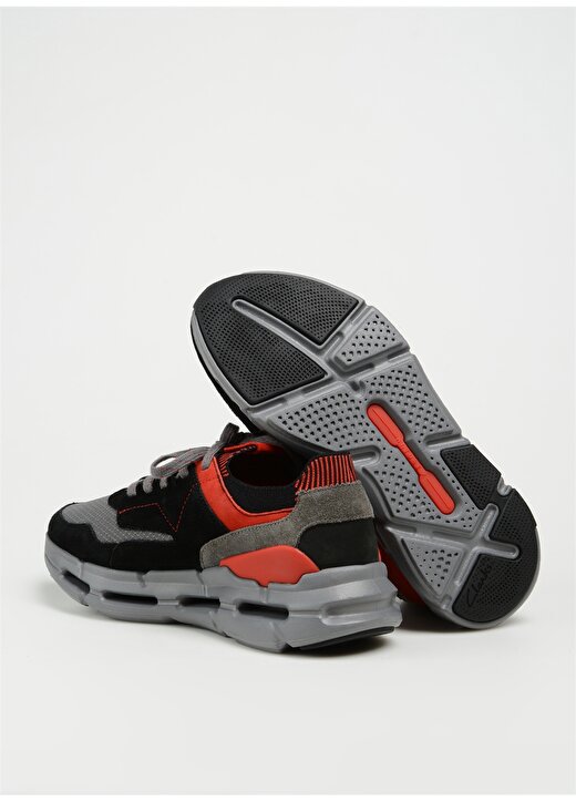 Clarks Kırmızı - Siyah Erkek Sneaker NXE Lo 4