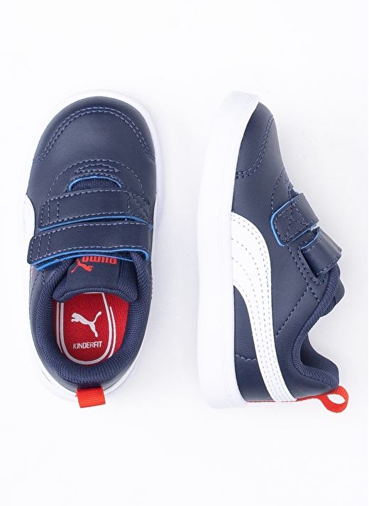 Puma Lacivert Bebek Yürüyüş Ayakkabısı 37154401 Courtflex v2 V Inf  2