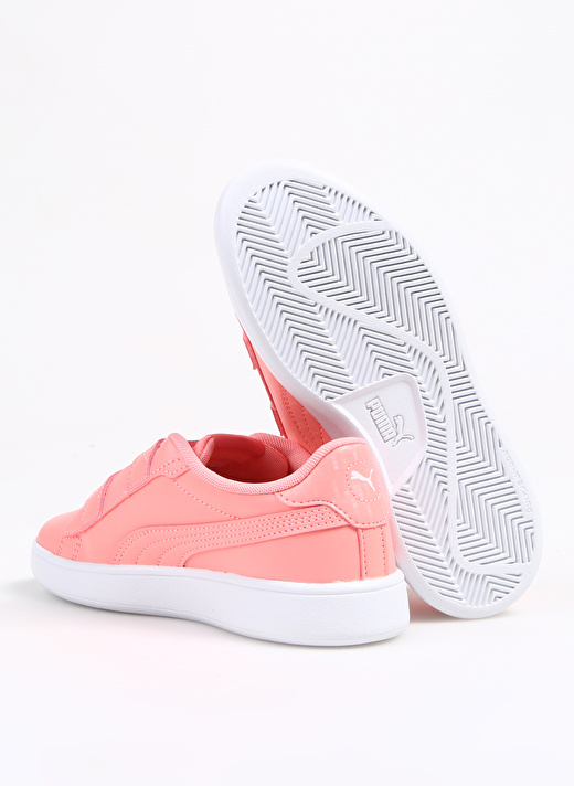 Puma Pembe Kız Çocuk Yürüyüş Ayakkabısı 39443402 Puma Smash 3.0 Owl V PS  4