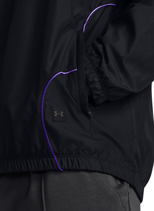 Under Armour Siyah Erkek Rüzgarlık 1380128-001 Pjt Rock Anorak Jacket   4