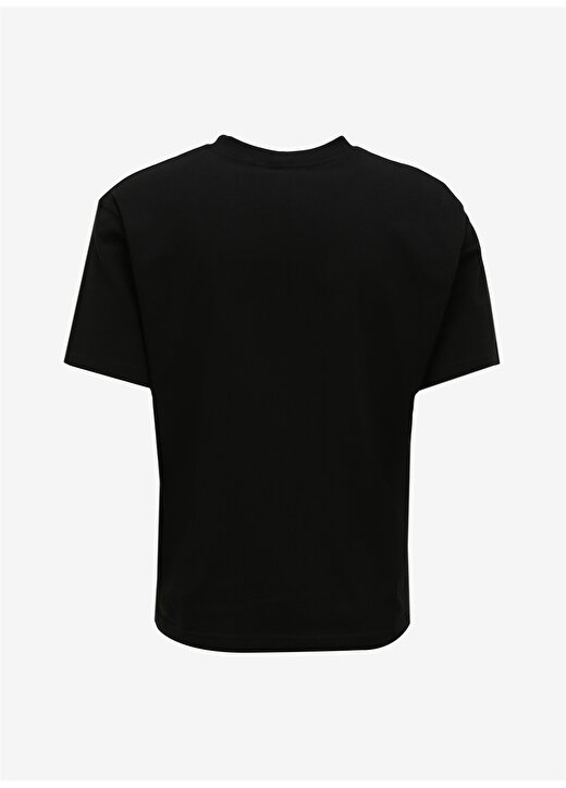 Reebok Siyah Kadın Yuvarlak Yaka T-Shirt IL4642 CLASSICS RELAXED F 2