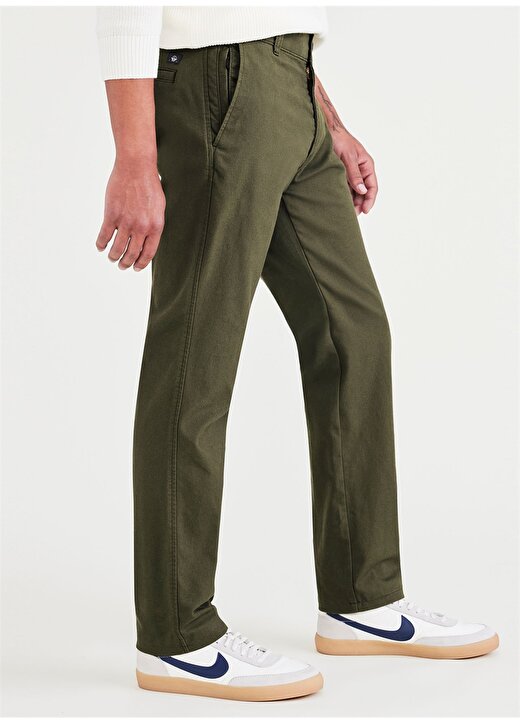 Dockers Normal Bel Slim Paça Slim Fit Yeşil Erkek Pantolon 79488-0173 4