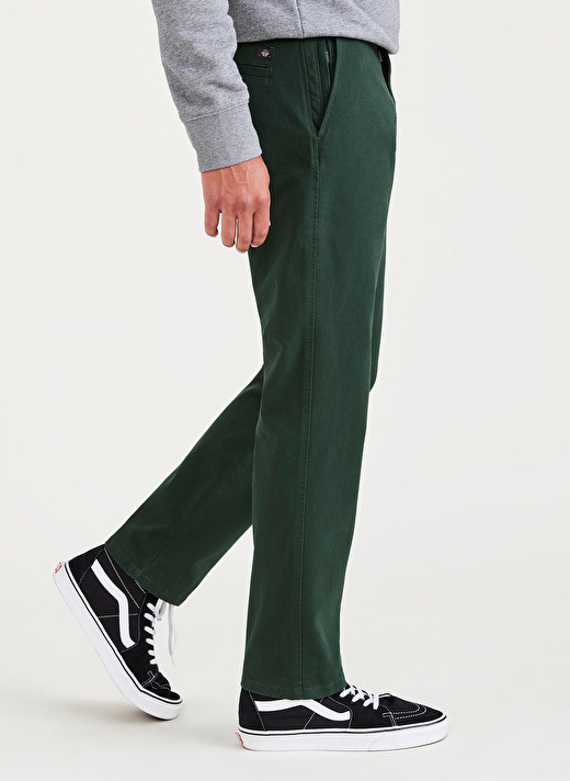 Dockers Normal Bel Slim Paça Slim Fit Yeşil Erkek Pantolon 79488-0179 3