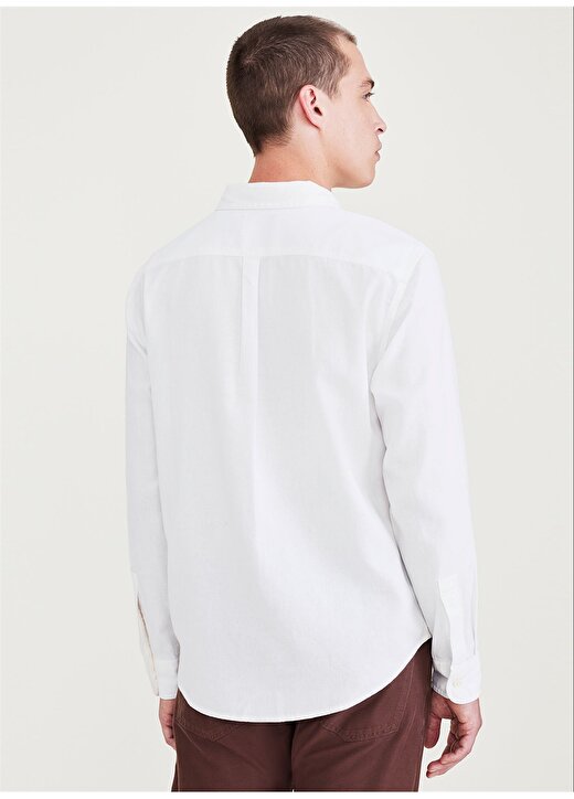 Dockers Regular Fit Gömlek Yaka Beyaz Erkek Gömlek A0877-0042 2