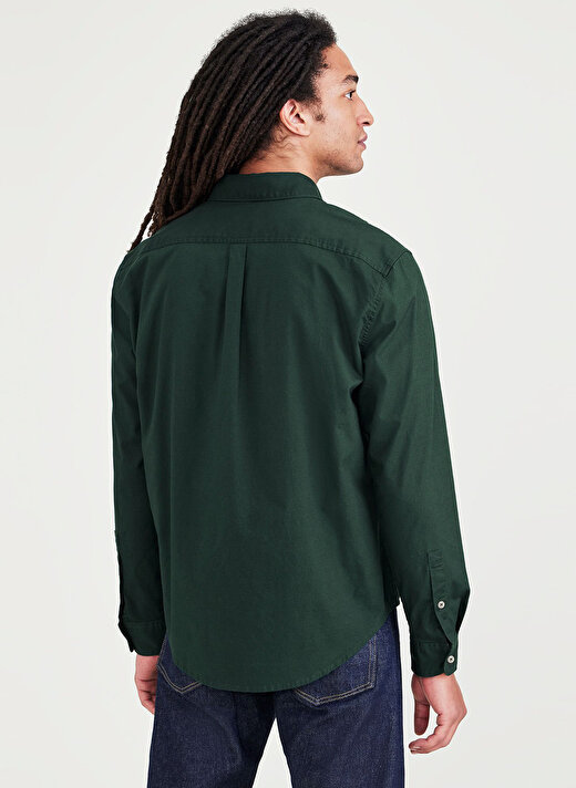 Dockers Regular Fit Gömlek Yaka Yeşil Erkek Gömlek A3139-0031 2