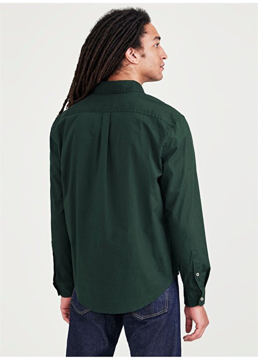 Dockers Regular Fit Gömlek Yaka Yeşil Erkek Gömlek A3139-0031 2