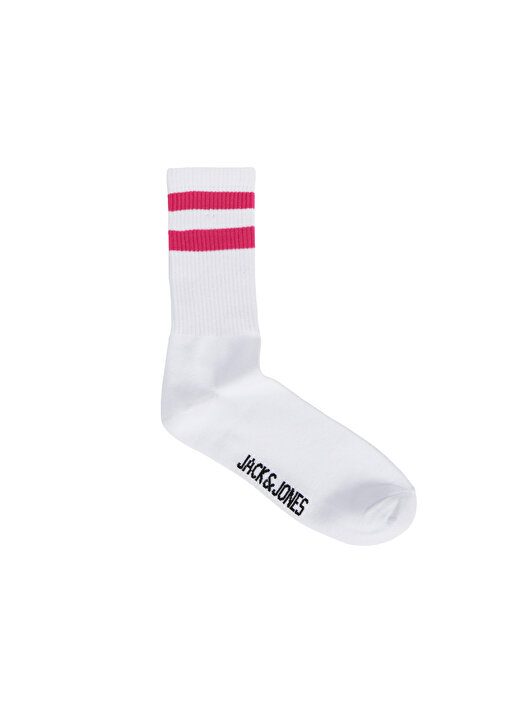 Jack & Jones Pembe Erkek Çorap 12240479_JACAEDAN TENNIS SOCK SN 1