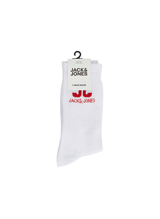 Jack & Jones Kırmızı Erkek Çorap 12240976_JACJJ LOGO TENNIS SOCK 1