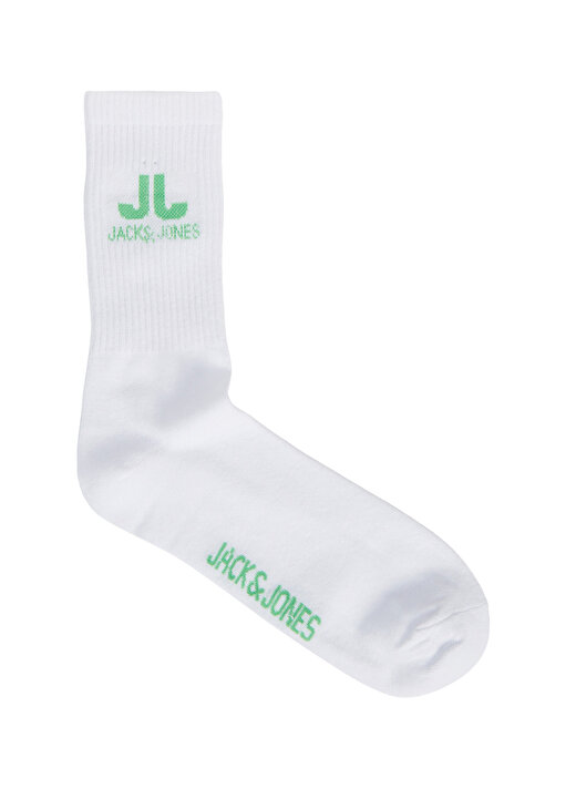Jack & Jones Açık Yeşil Erkek Çorap 12240976_JACJJ LOGO TENNIS SOCK 1