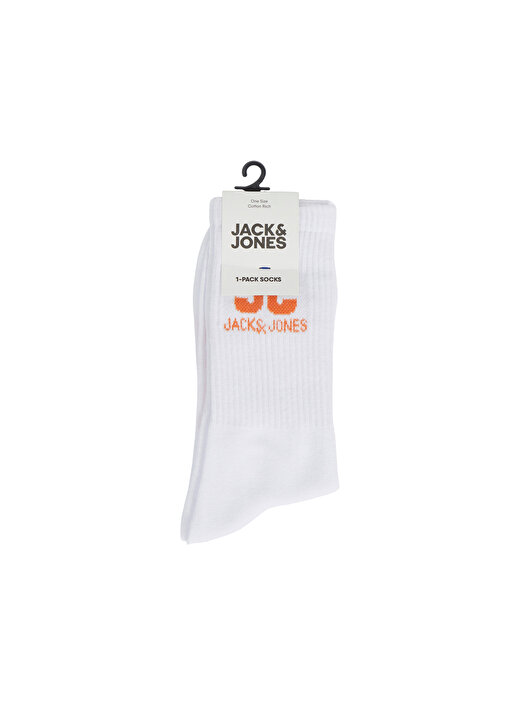 Jack & Jones Turuncu Erkek Çorap 12240976_JACJJ LOGO TENNIS SOCK 1