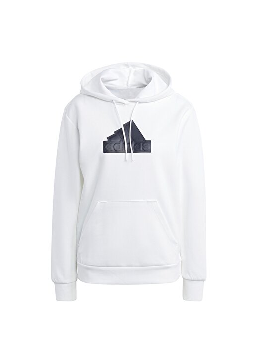 Adidas Beyaz Kadın Sweatshirt IM4875-W FI BOS HOODIE 1