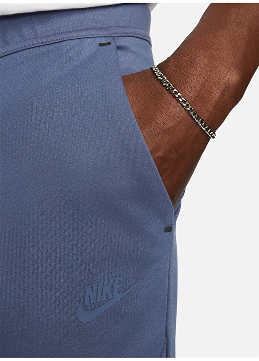 Nike Mavi Erkek Regular Fit Eşofman Altı DX0826-491 M NK TECH LGHTWHT JGGR 4