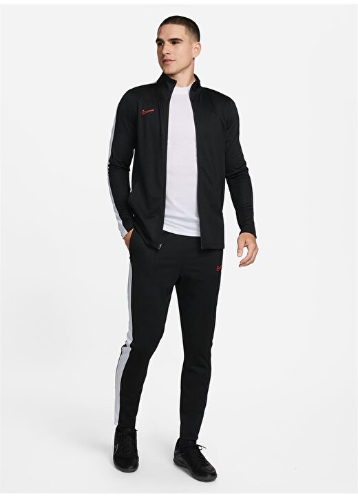 Nike Siyah - Gri - Gümüş Erkek Dik Yaka Regular Fit Eşofman Takımı DV9753-015 M NK DF ACD23 TRK SUIT K 3