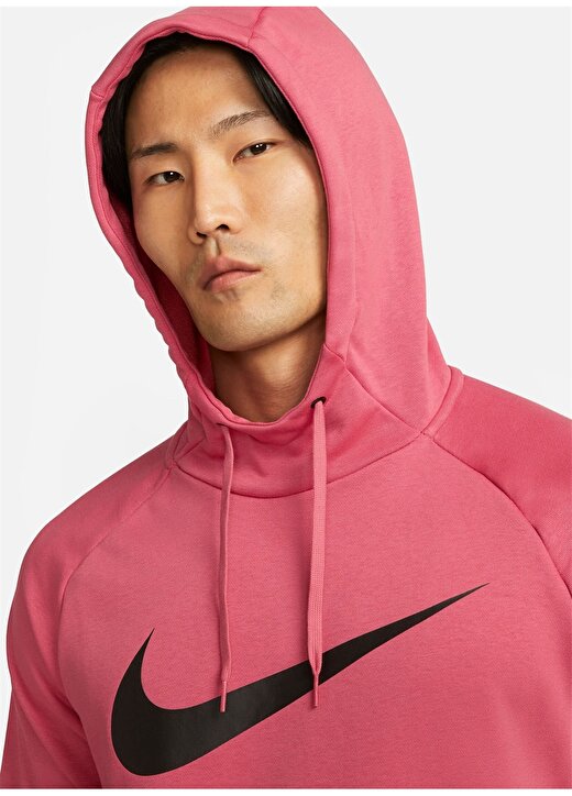 Nike Kırmızı - Pembe Erkek Yuvarlak Yaka Regular Fit Sweatshirt CZ2425-655 M NK DF HDIE PO SWSH 4