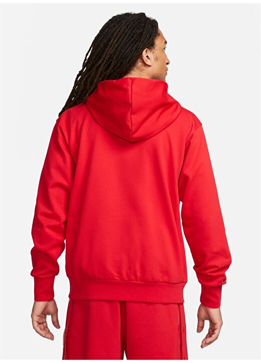 Nike Kırmızı - Pembe Erkek Sweatshirt FB7048-657 M NK DF STD ISS PO HOODI 2