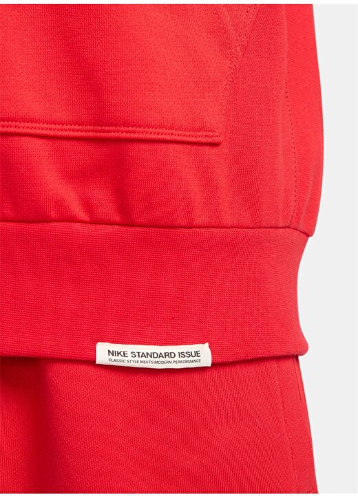 Nike Kırmızı - Pembe Erkek Sweatshirt FB7048-657 M NK DF STD ISS PO HOODI 4