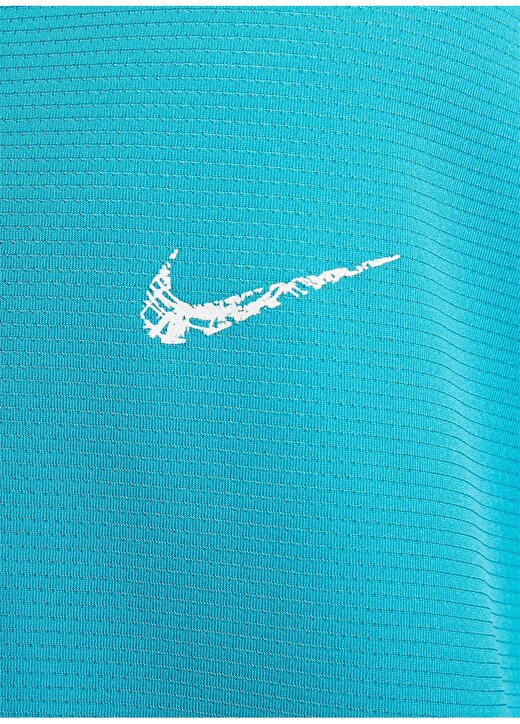 Nike Mavi Erkek T-Shirt FB6984-367 M NK DF SS TOP SSNL 4