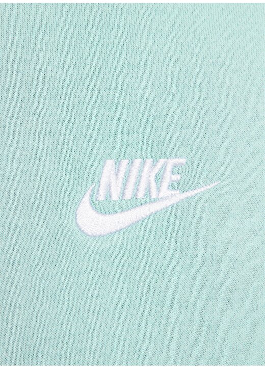 Nike Yeşil Erkek Yuvarlak Yaka Regular Fit Uzun Kollu T-Shirt BV2662-309 M NSW CLUB CRW BB 3