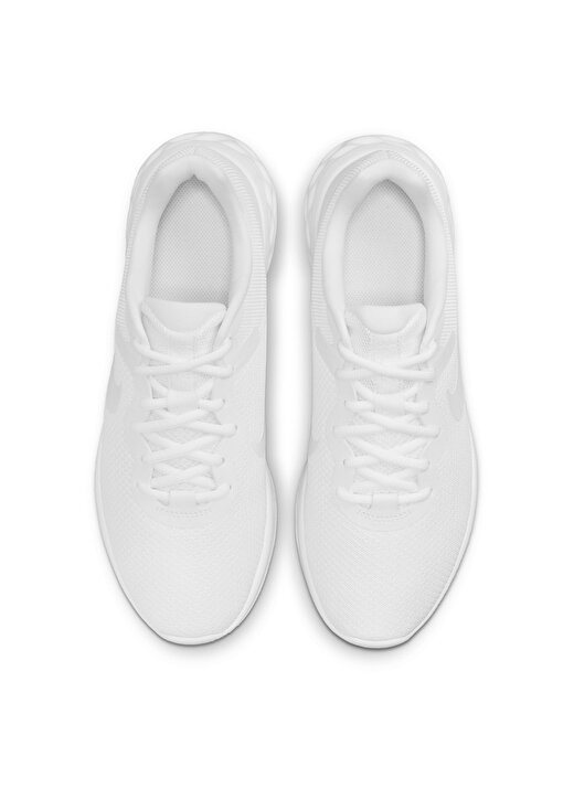 Nike Beyaz Erkek Koşu Ayakkabısı DC3728-102 REVOLUTION 6 NN 4